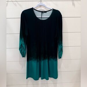 Elegant Green Ombre Women's Top